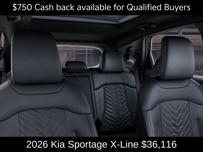 New 2026 Ebony Black Kia X-Line image 28