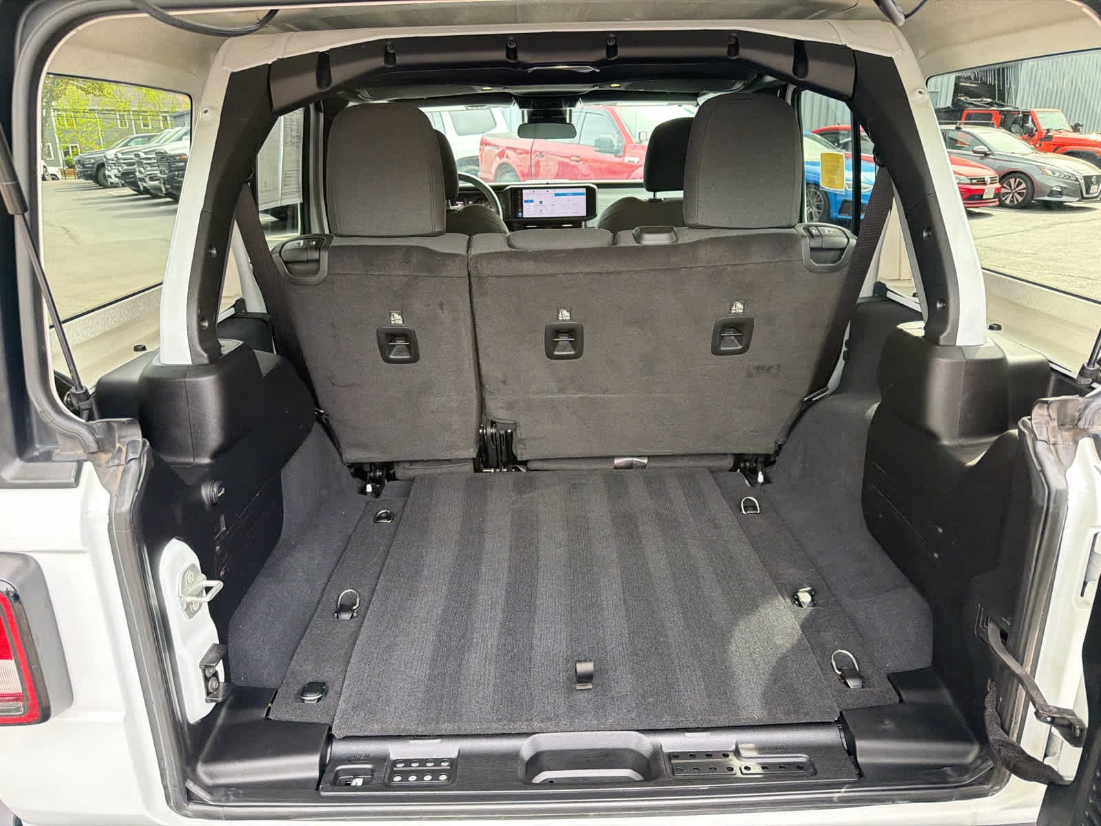 Used 2024 Bright White Clearcoat Jeep Sport S image 12