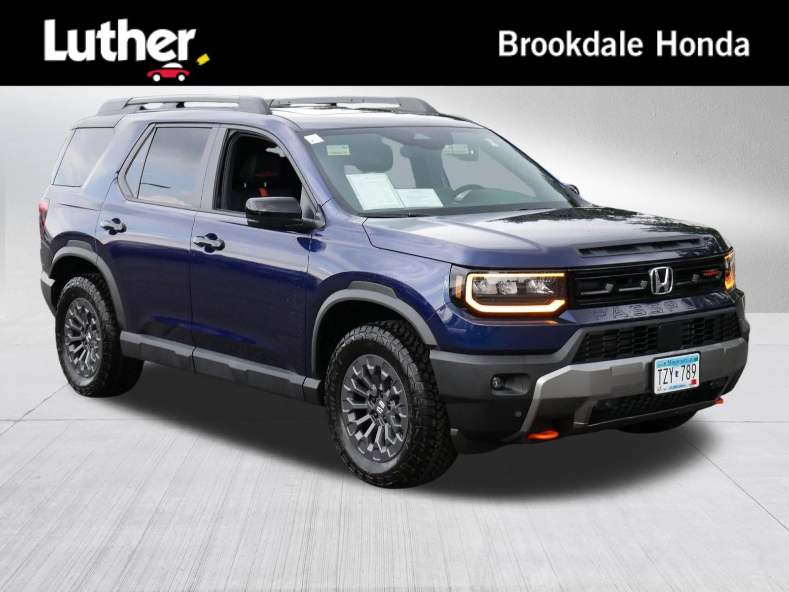 Certified Used 2026 Obsidian Blue Pearl Honda TrailSport image 1