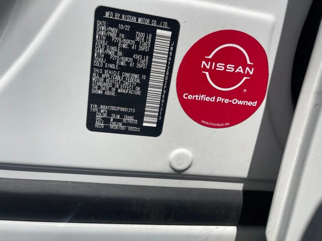 Certified Used 2023 White Nissan SL image 32