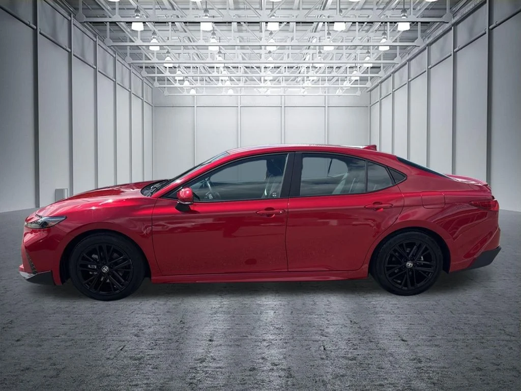 Used 2025 Red Toyota SE image 2