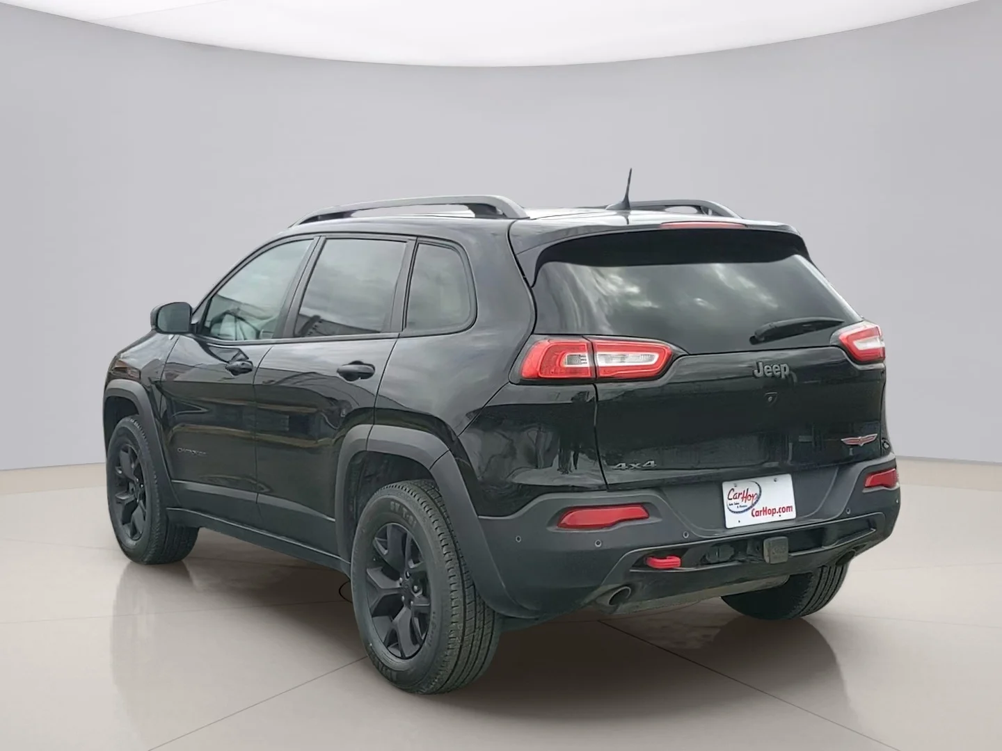 Used 2018 Black Jeep TRAILHAWK image 3