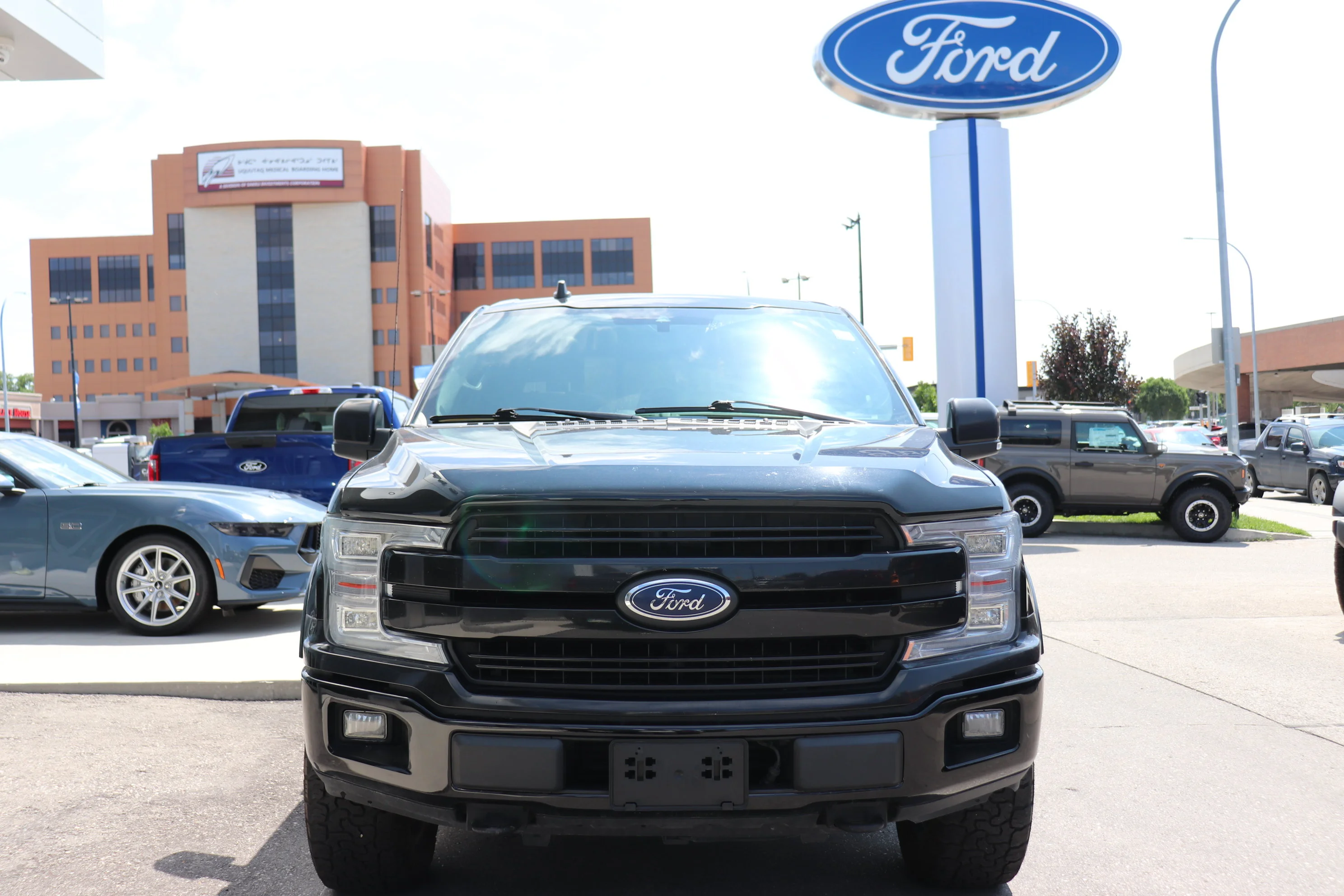 Certified Used 2019 Black Ford Lariat 4WD SuperCrew 5.5