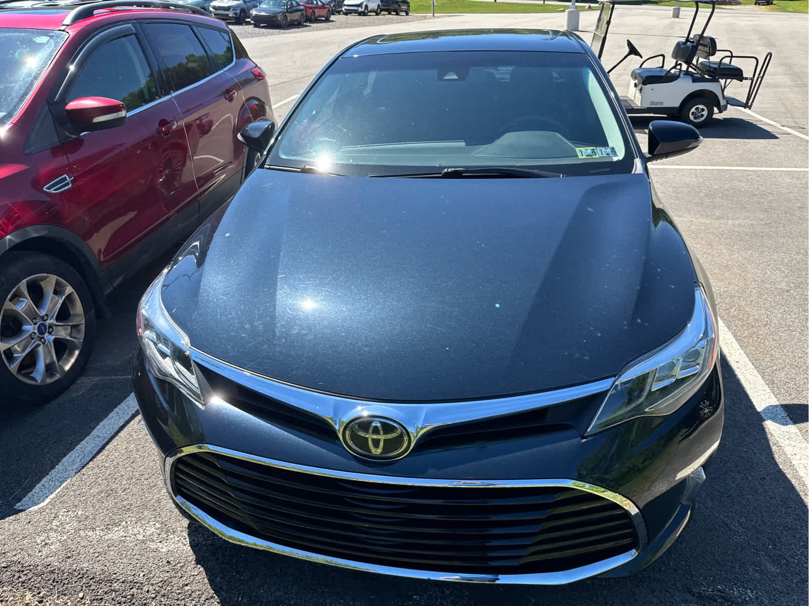 Used 2018 Cosmic Gray Mica Toyota Touring image 2