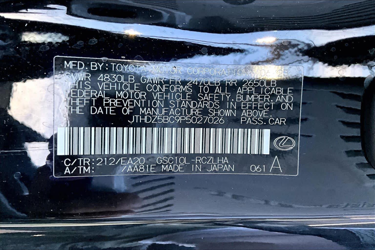 Used 2023 Obsidian Lexus  image 35