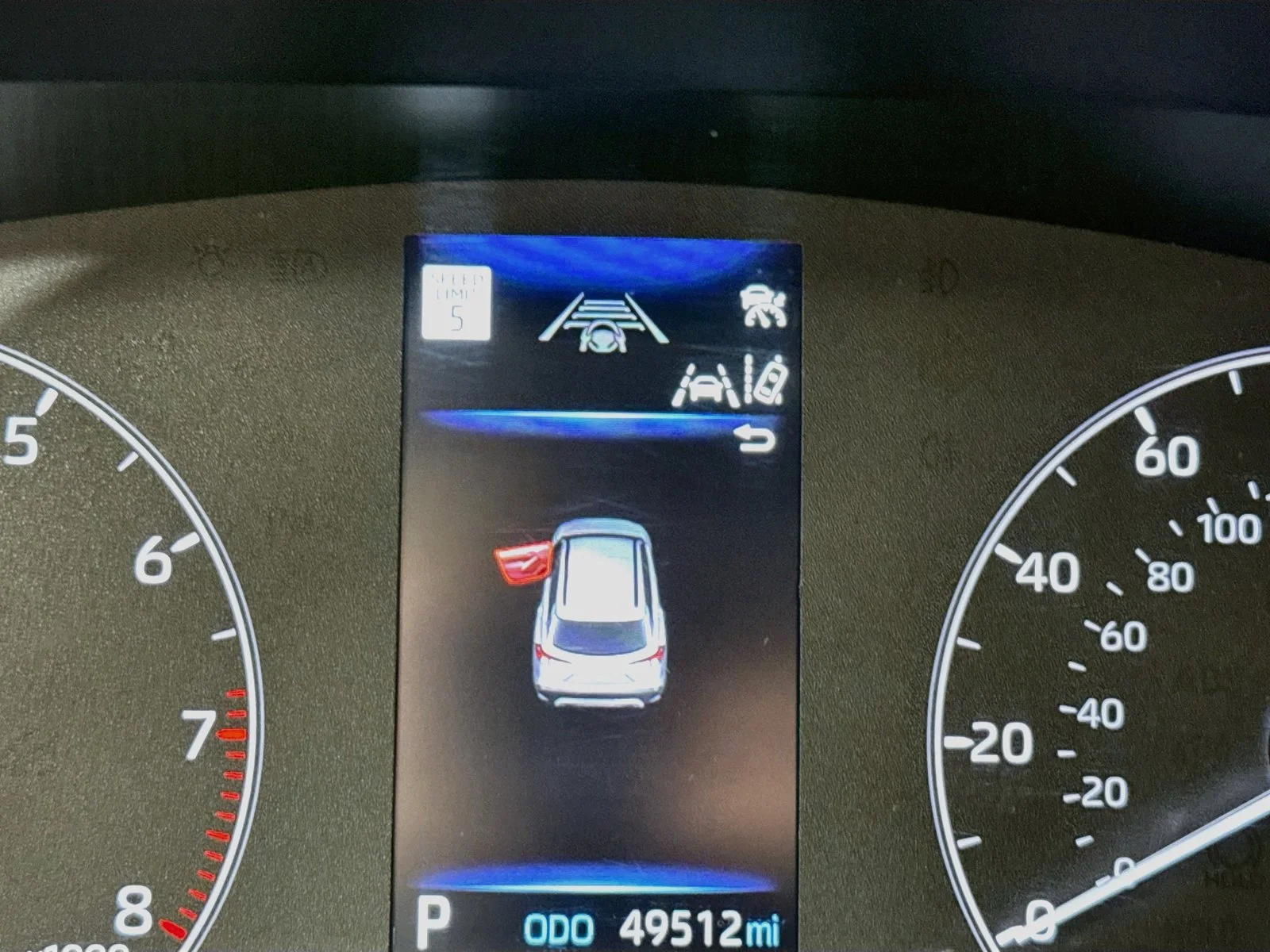 Used 2024 Blue Toyota LE image 9