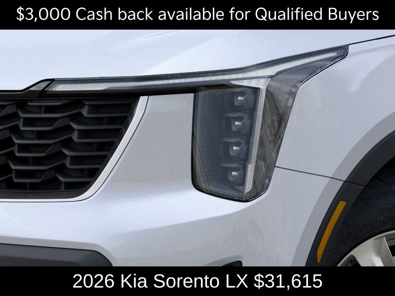 New 2026 White Pearl Kia LX image 10