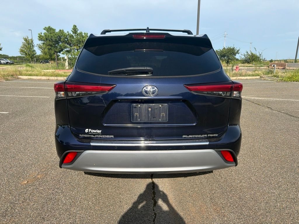 Used 2020 Blue Toyota Platinum image 5