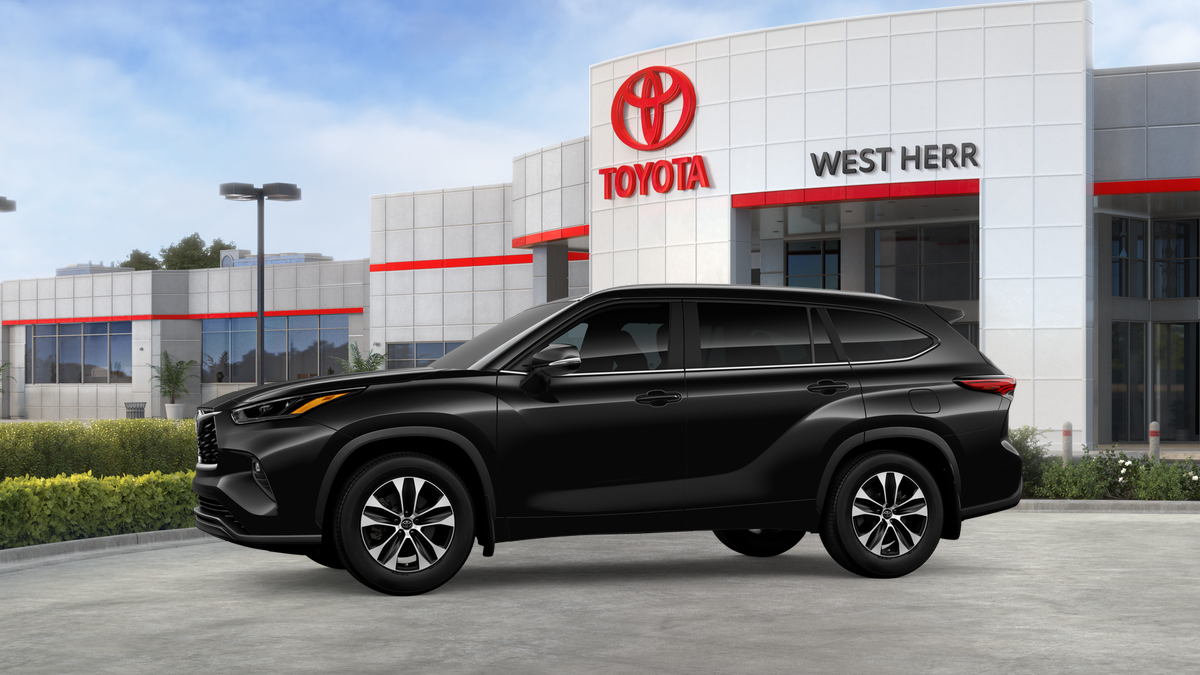 New 2026 Midnight Black Metallic Toyota XLE image 3