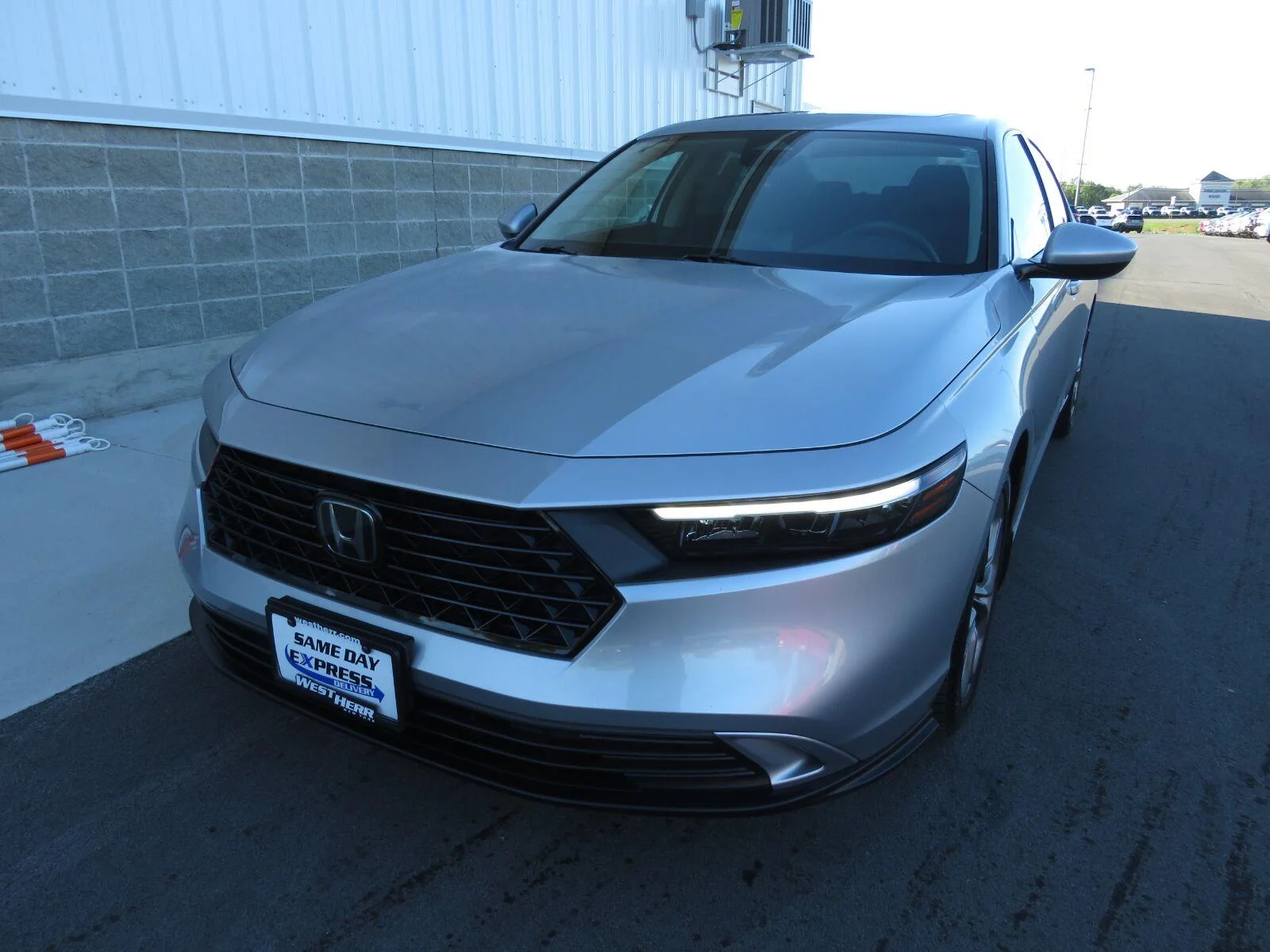 Used 2024 Solar Silver Metallic Honda EX image 12