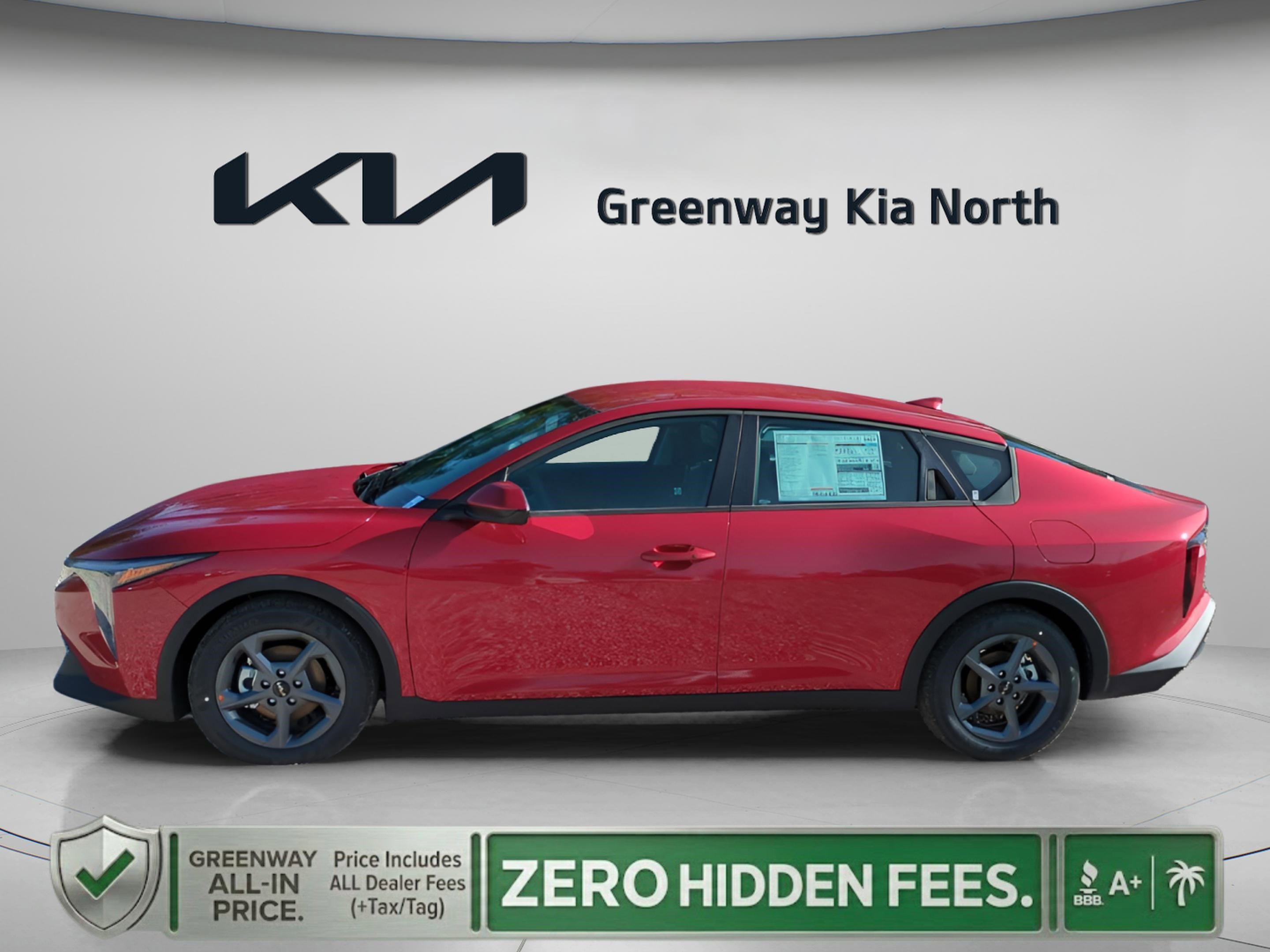 New 2026 Currant Red Kia LXS image 4