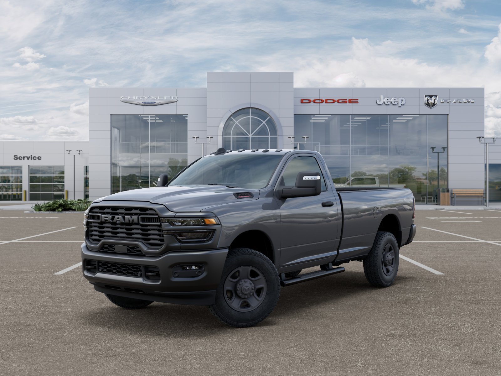 New 2026 Ceramic Gray Clear-Coat Exterior Paint RAM Tradesman image 16