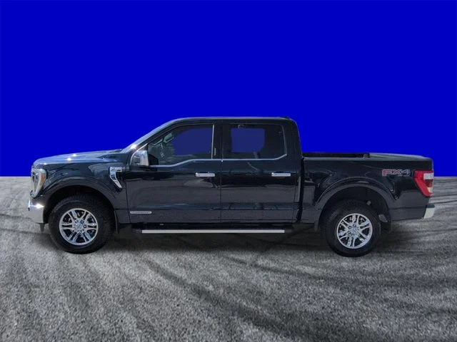 Used 2022 Blue Metallic Ford Lariat image 7