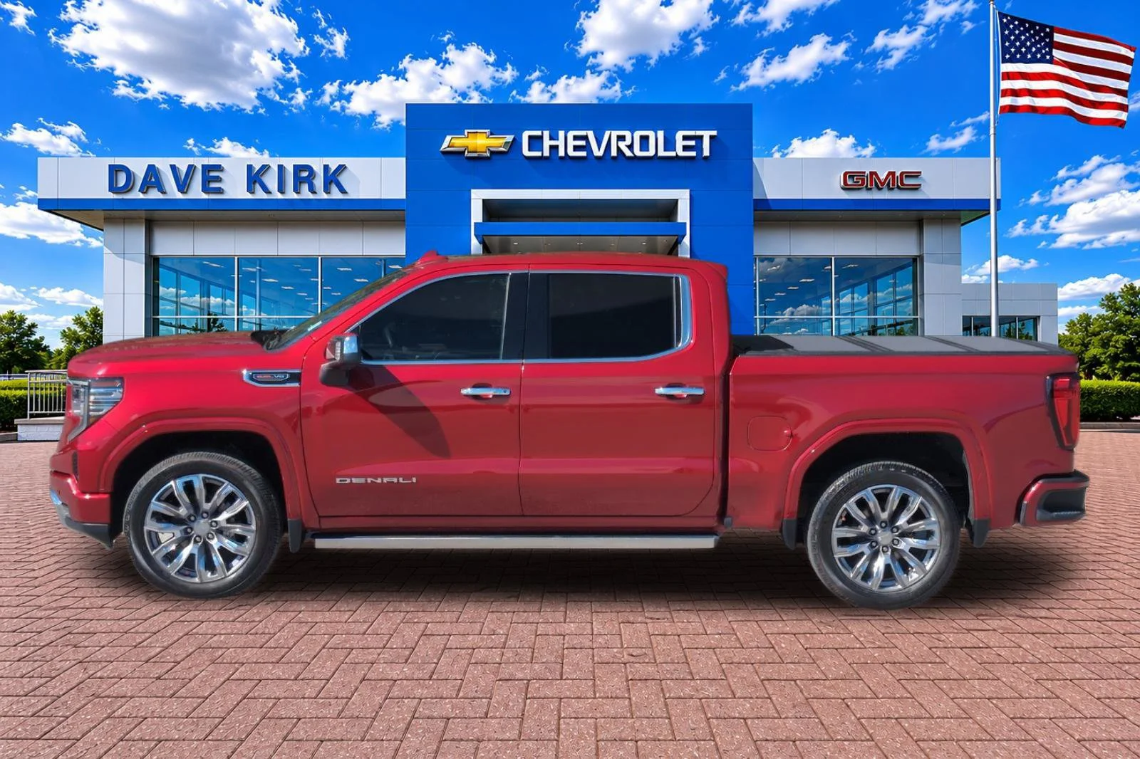 Used 2023 VOLCANIC RED TINTCOAT GMC Denali image 6