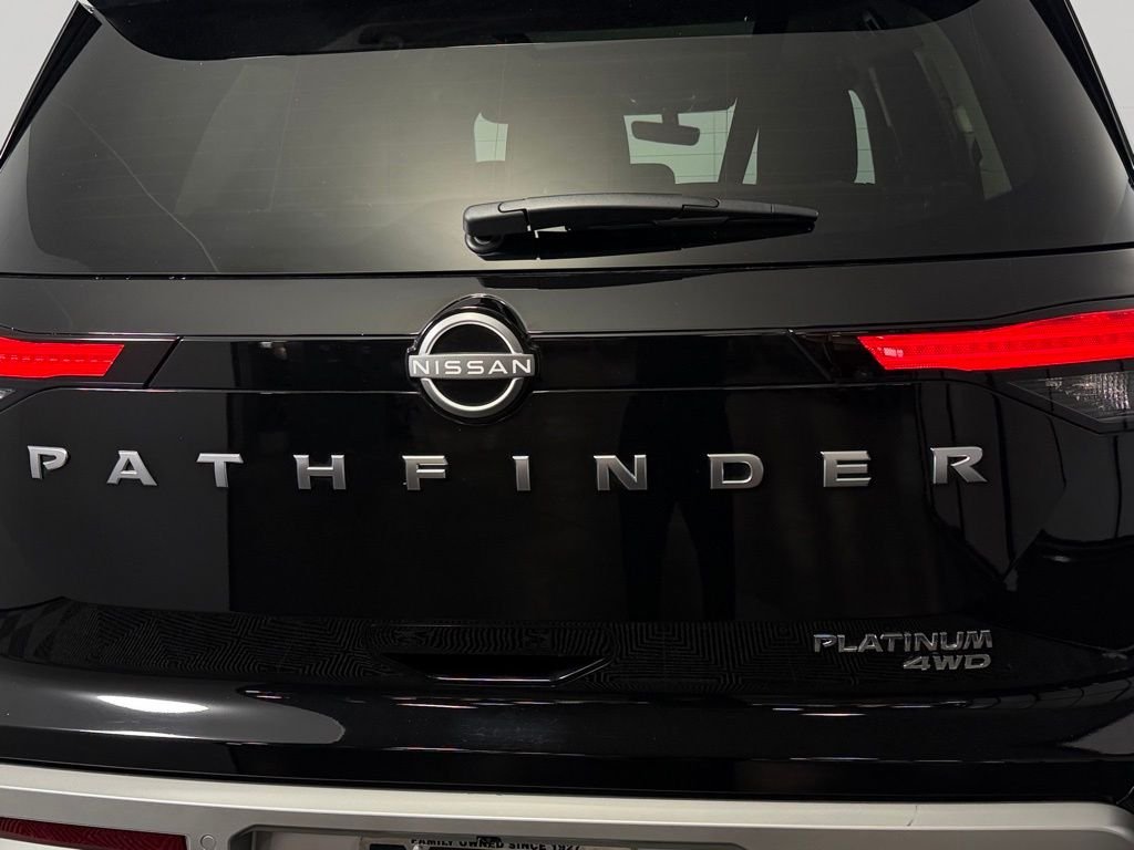 Certified Used 2025 Black Nissan Platinum image 14