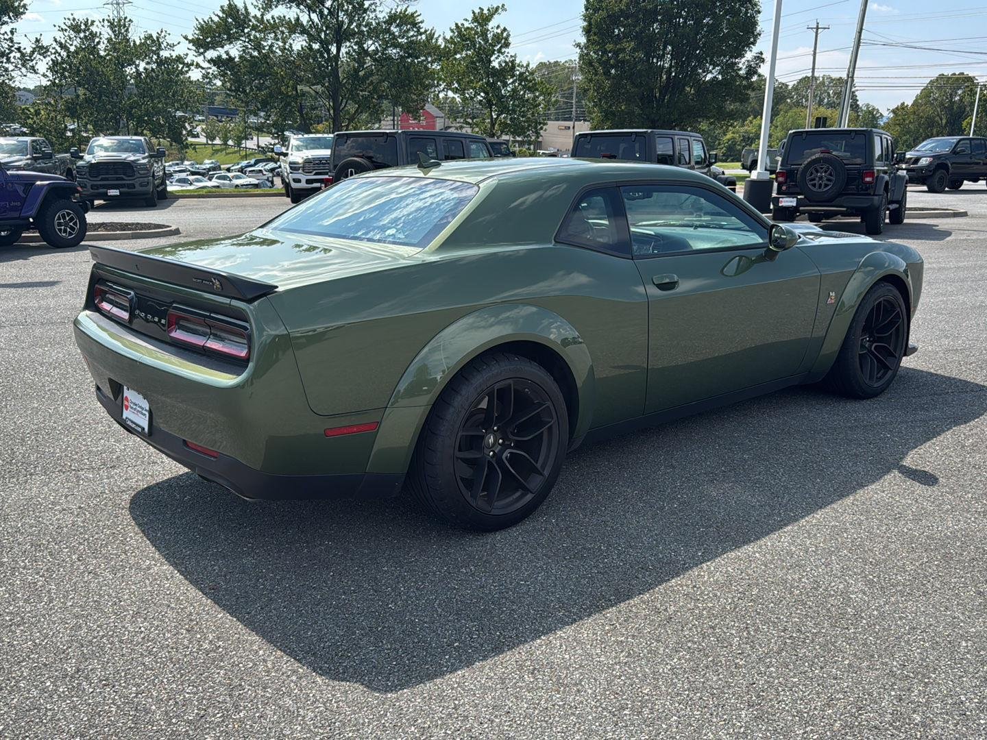 Used 2022 F8 Green Dodge R/T Scat Pack Widebody image 6