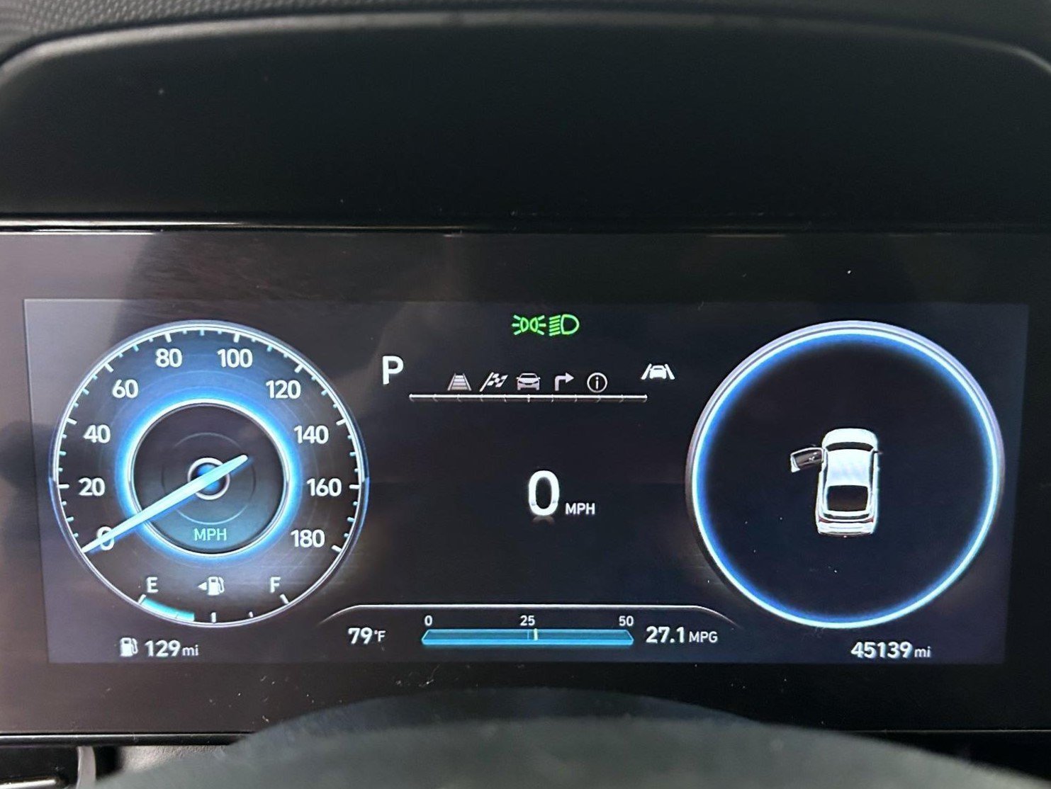 Used 2023 Blue Hyundai Base image 14