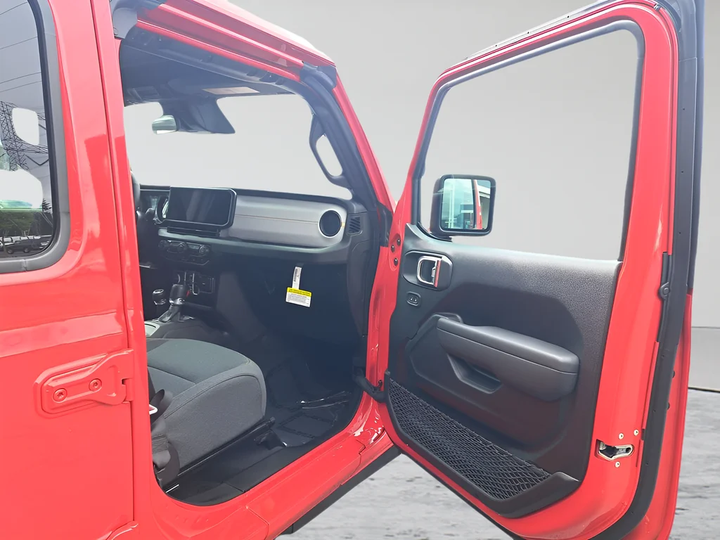 New 2026 Firecracker Red Clear-Coat Exterior Paint Jeep Sport S image 15