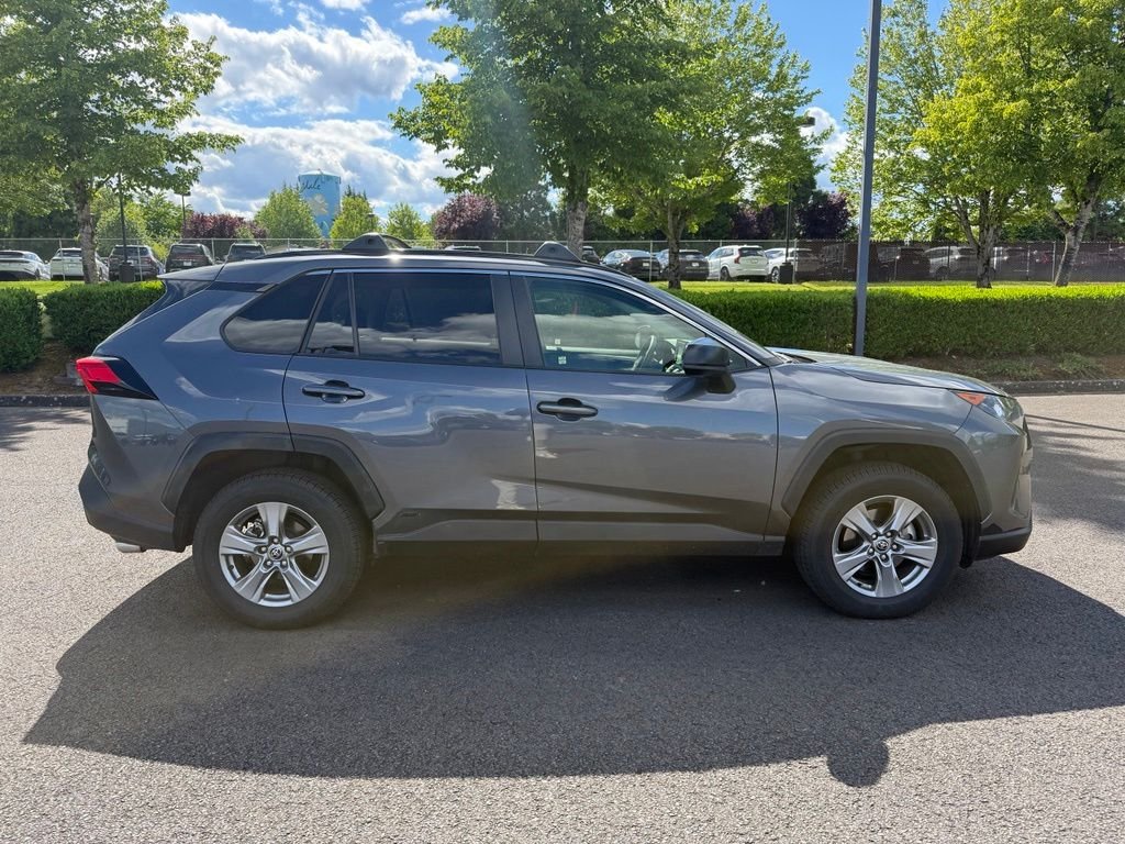 Used 2022 Magnetic Gray Metallic Toyota LE image 8