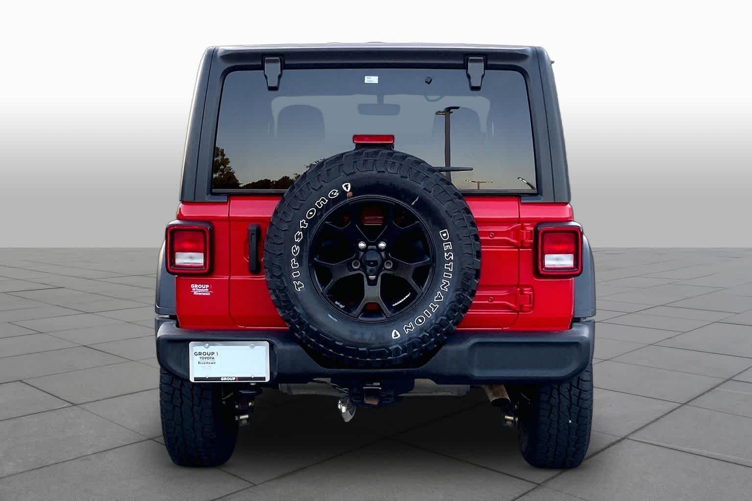 Used 2021 Firecracker Red Clearcoat Jeep Willys image 5