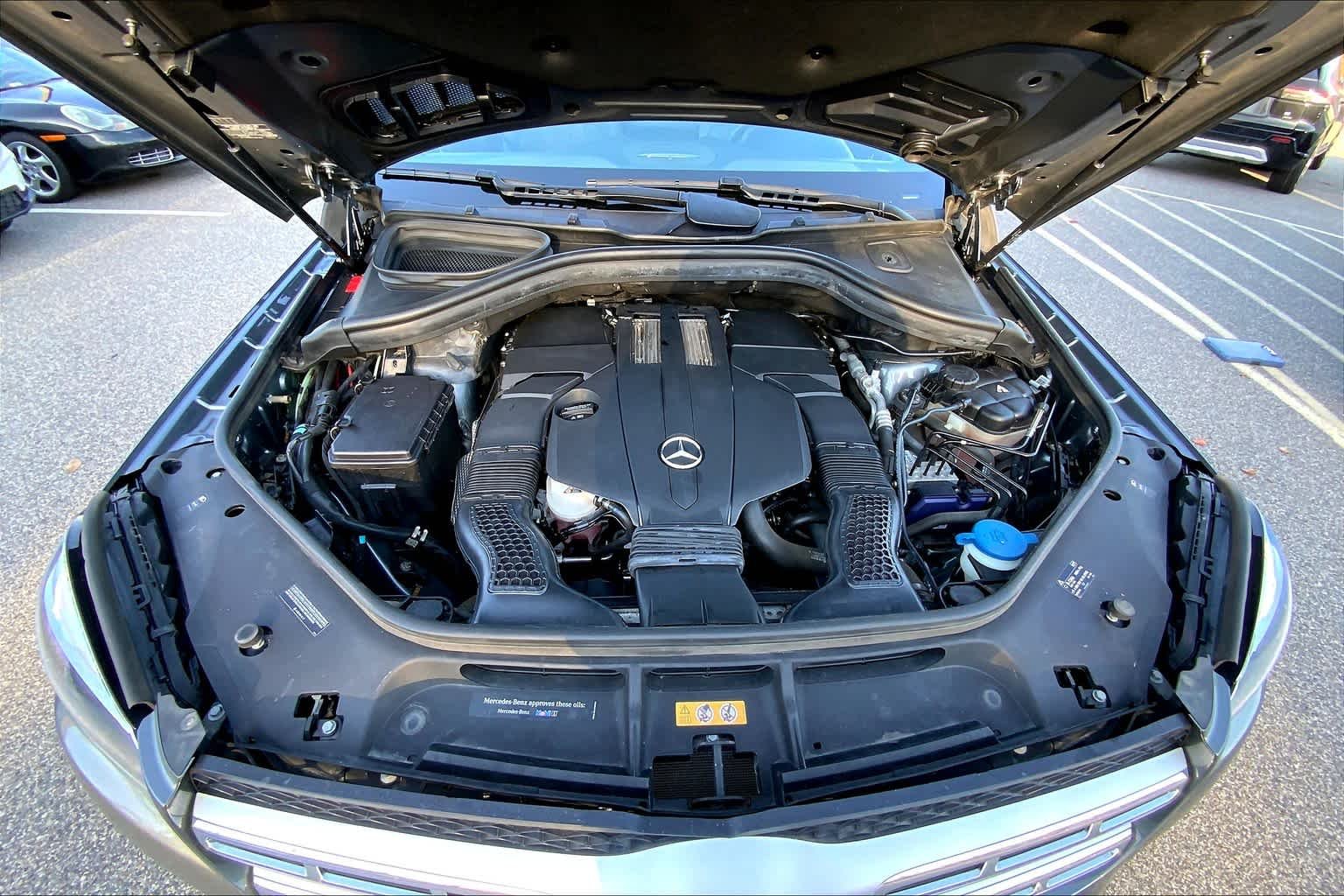 Used 2017 Selenite Grey Mercedes-Benz GLS 450 image 30