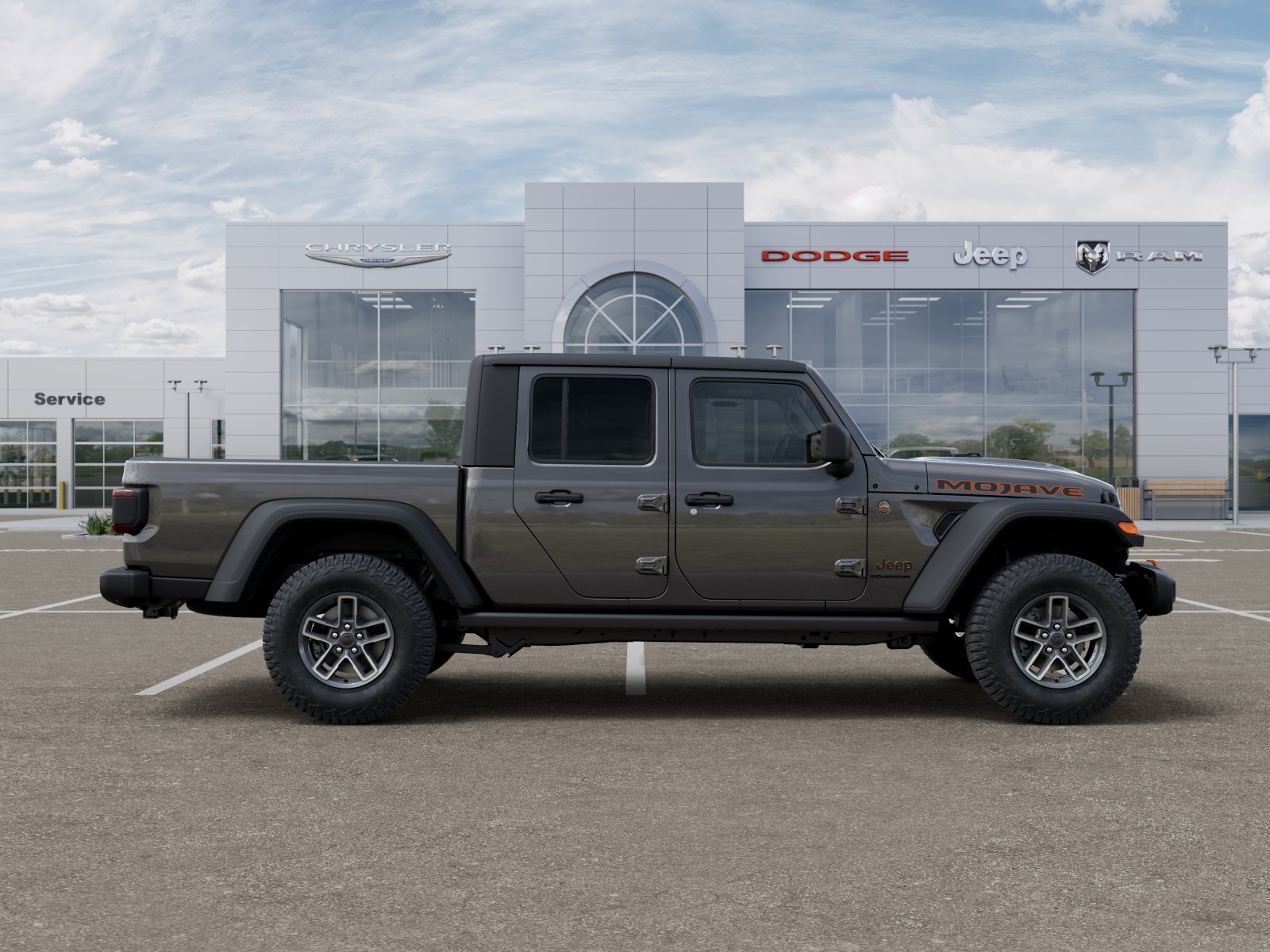 New 2026 Granite Crystal Metallic Clear-Coat Exterior Paint Jeep Mojave image 49