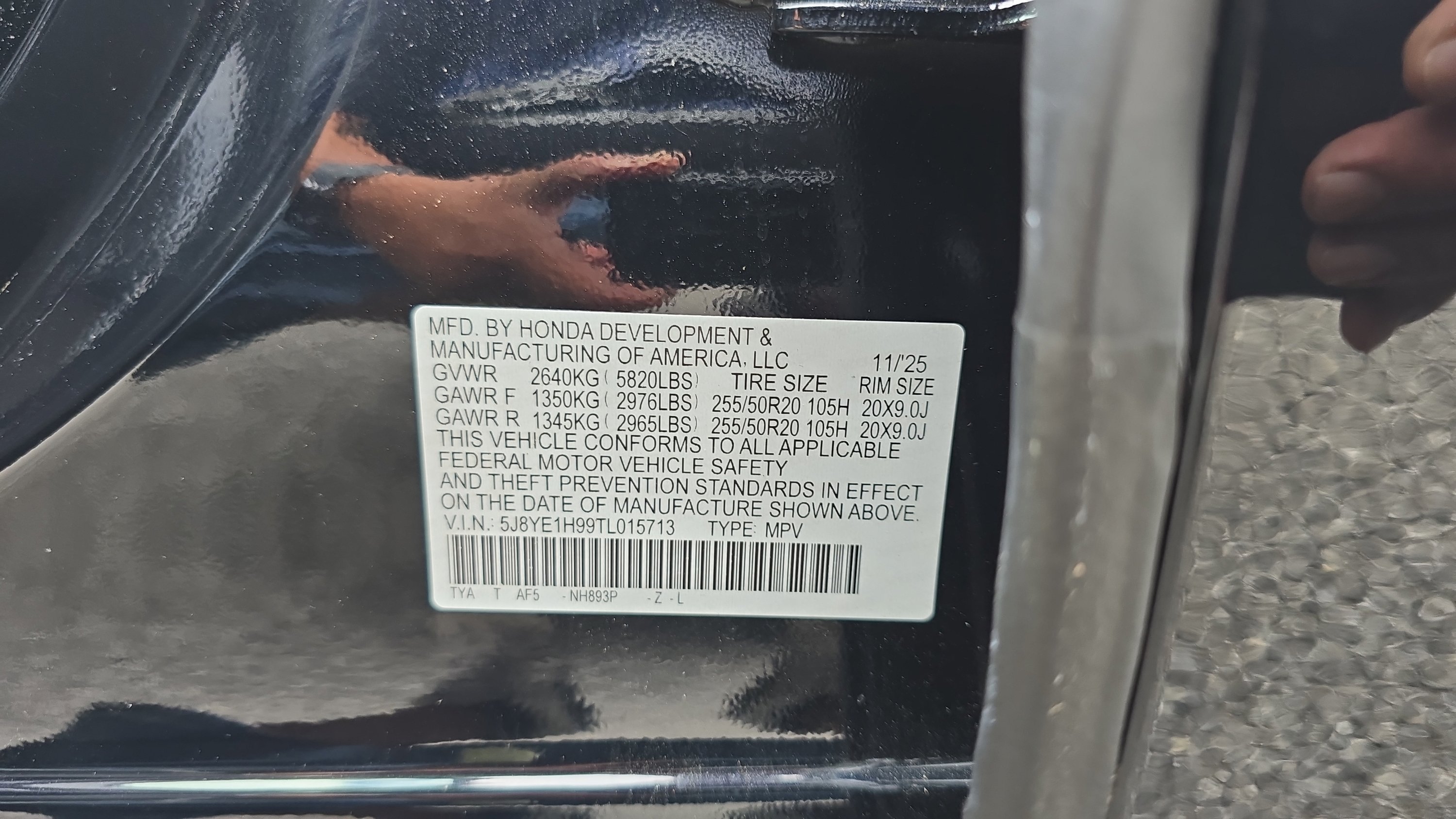 Certified Used 2026 Majestic Black Pearl Acura SH-AWD w/A-Spec Advance Package image 26