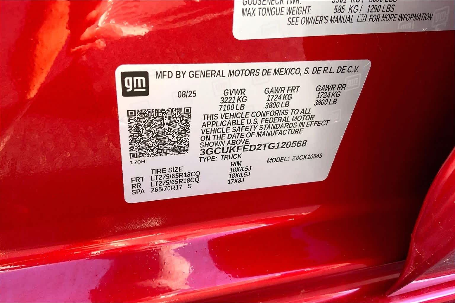 Used 2026 Radiant Red Tintcoat Chevrolet LT Trail Boss image 34