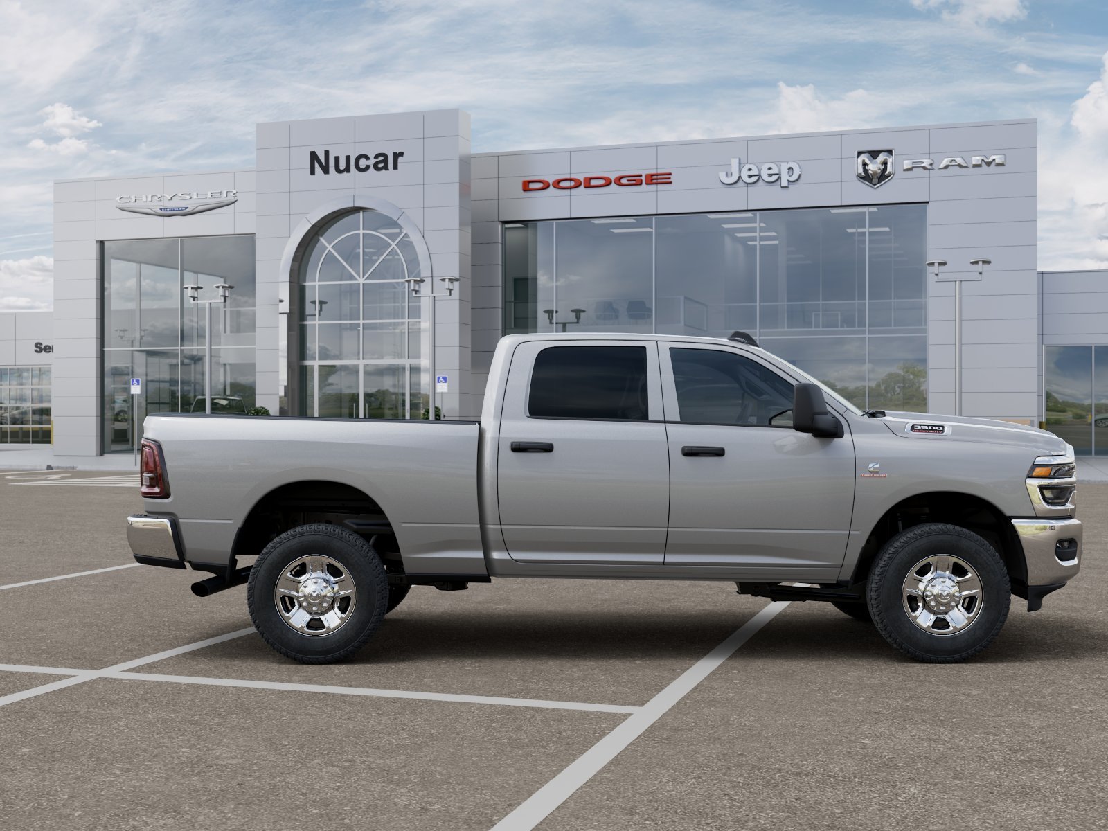 New 2026 Silver-Zynith Exterior Paint RAM Tradesman image 39