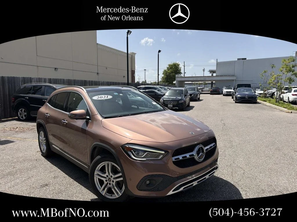 Used 2021 Red Mercedes-Benz GLA 250 image 1