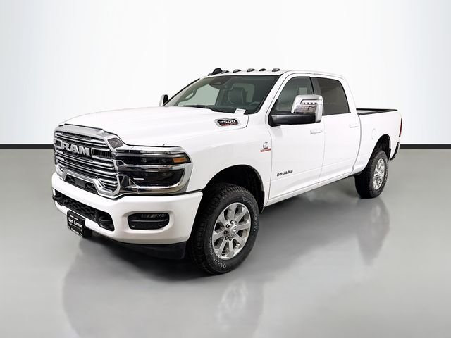 New 2025 Bright White Clear-Coat Exterior Paint RAM Laramie image 3