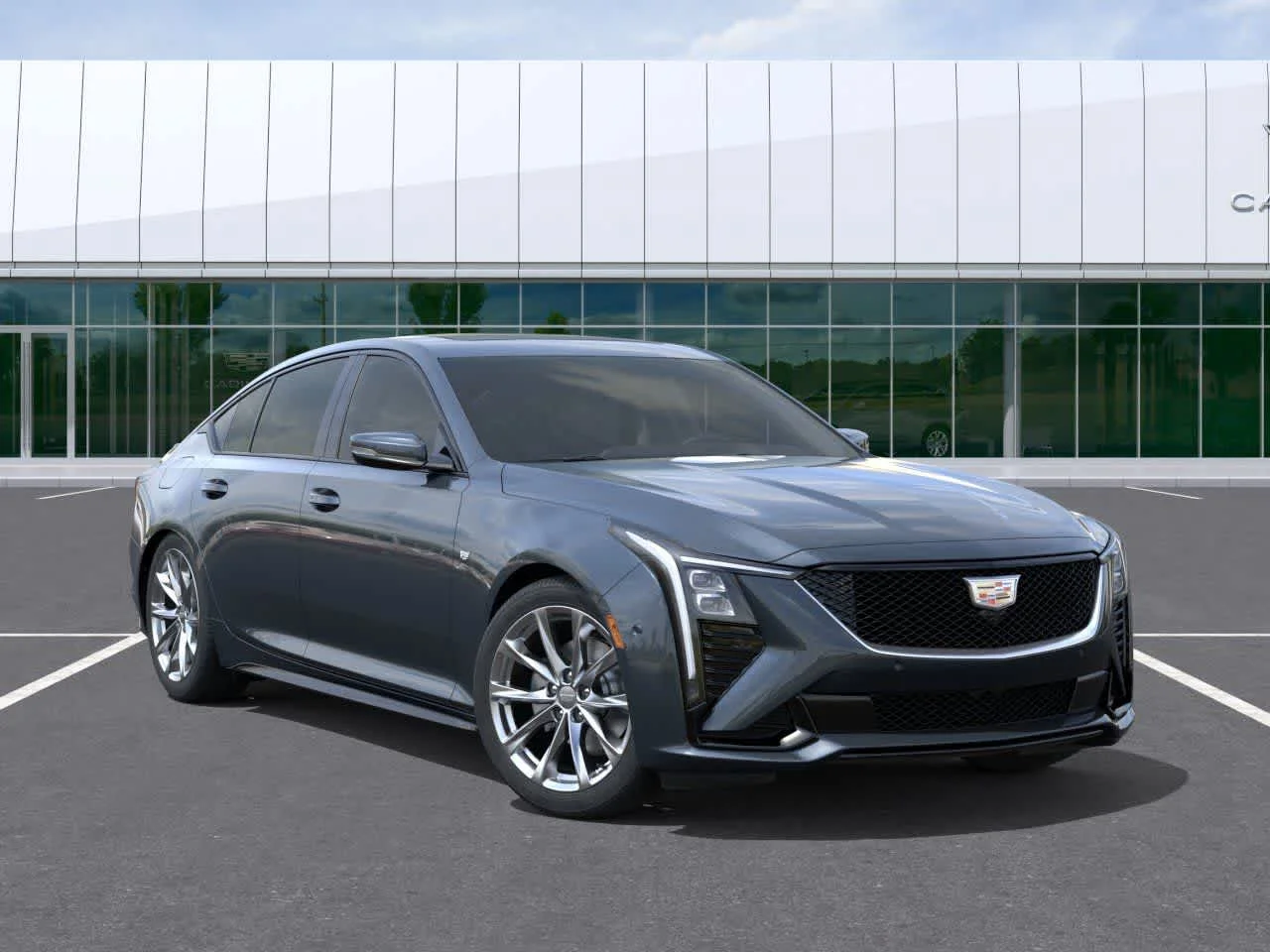 New 2026 Deep Space Metallic Cadillac Sport image 7