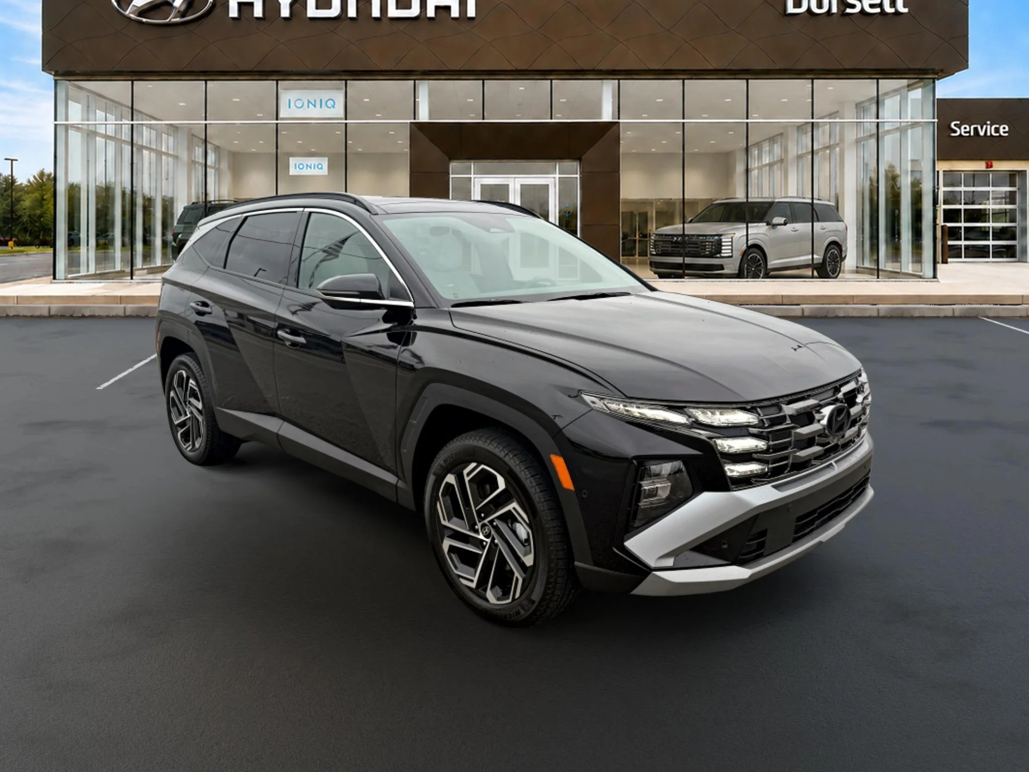 New 2026 Phantom Black Hyundai Limited image 4