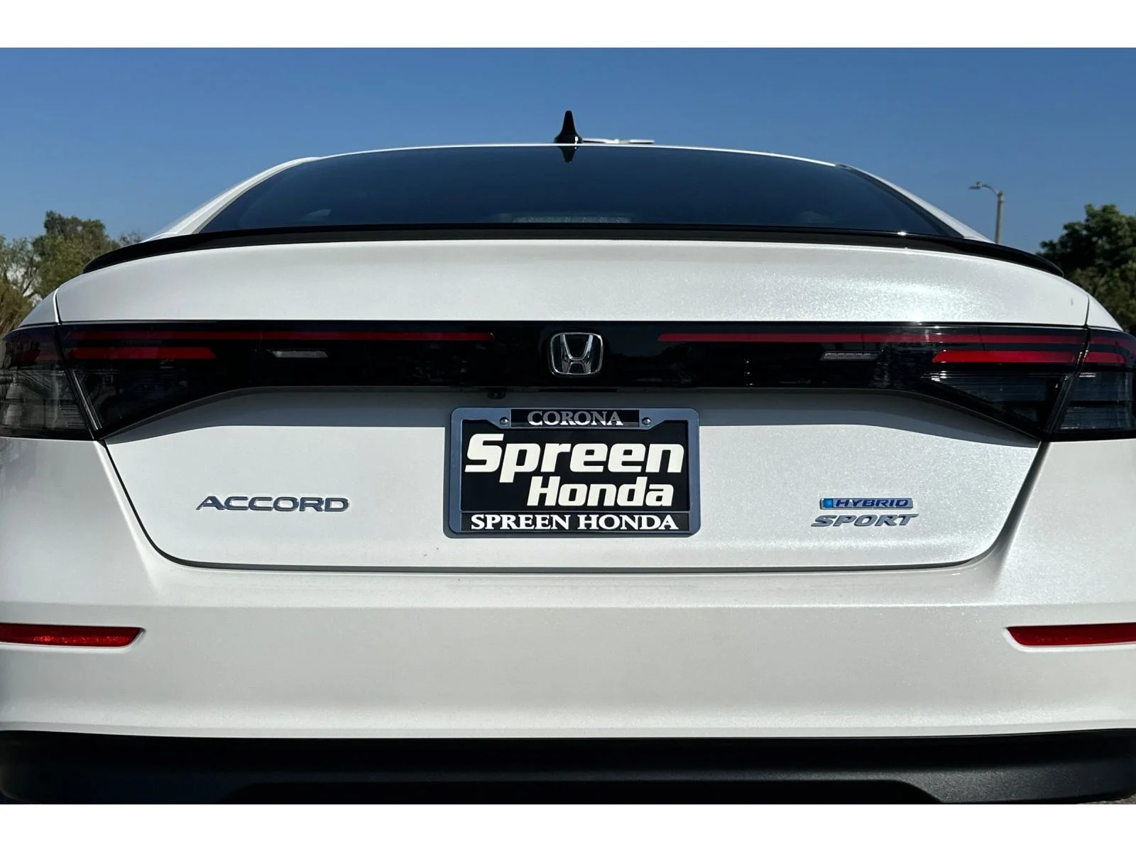 Used 2025 Platinum White Pearl Honda Sport image 50