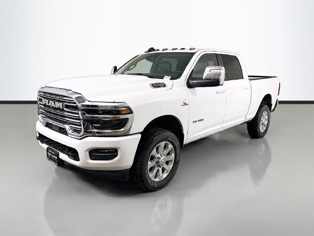 New 2025 Bright White Clear-Coat Exterior Paint RAM Laramie image 3