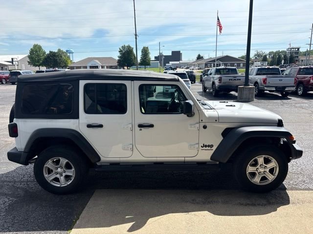 Used 2022 White Jeep Unlimited Sport S image 7