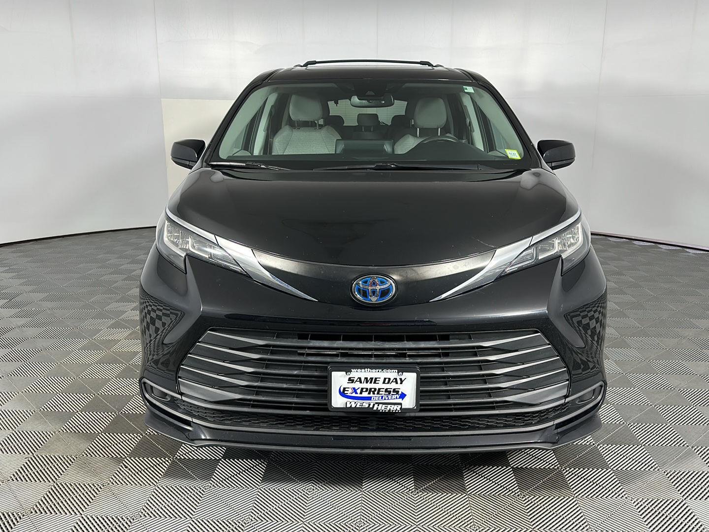 Used 2021 Midnight Black Metallic Toyota LE image 2