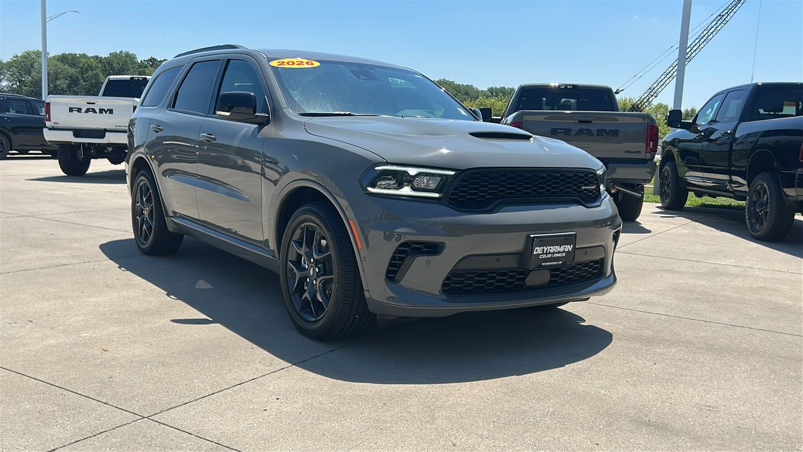 New 2026 Destroyer Gray Clear-Coat Exterior Paint Dodge GT Plus HEMI V8 image 2