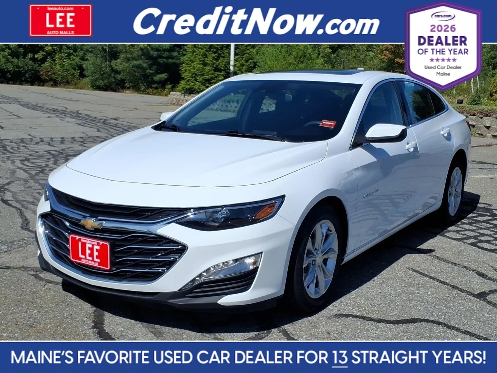 Used 2024 Summit White Chevrolet LT image 1