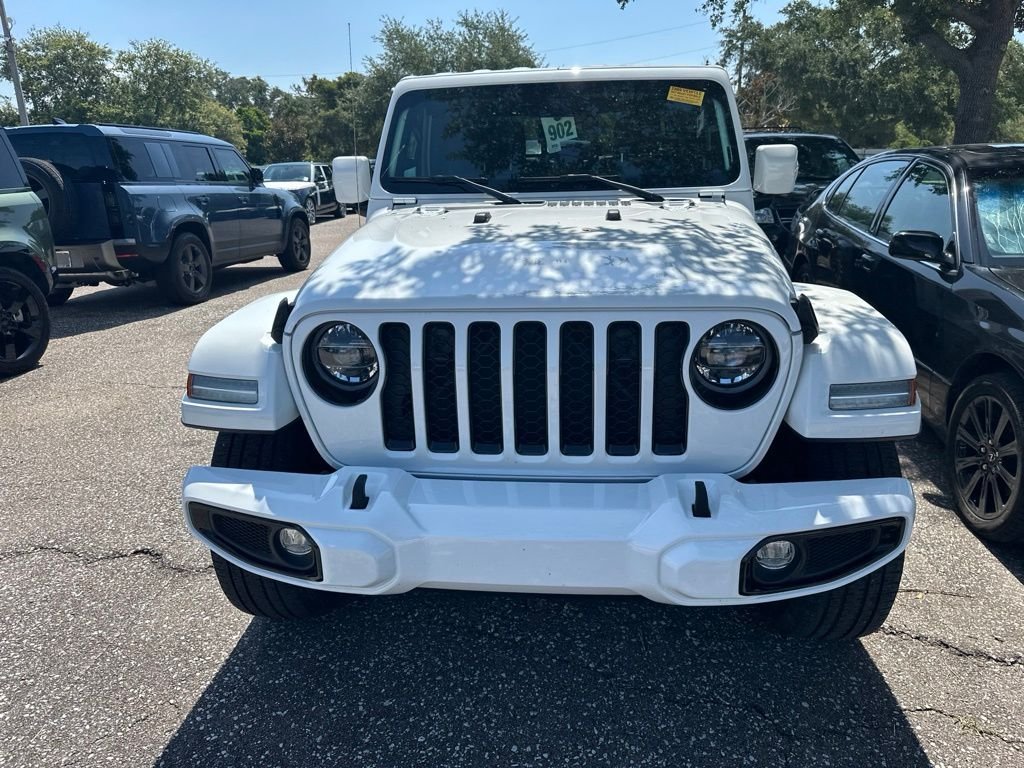 Used 2021 White Jeep Overland image 2