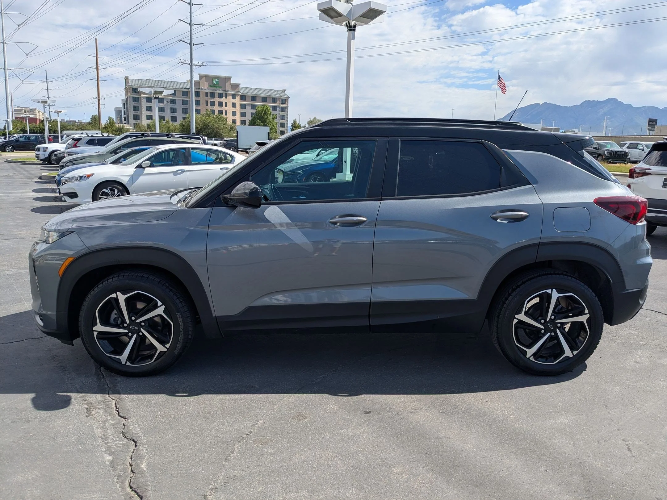 Used 2022 Satin Steel Metallic Chevrolet RS image 2