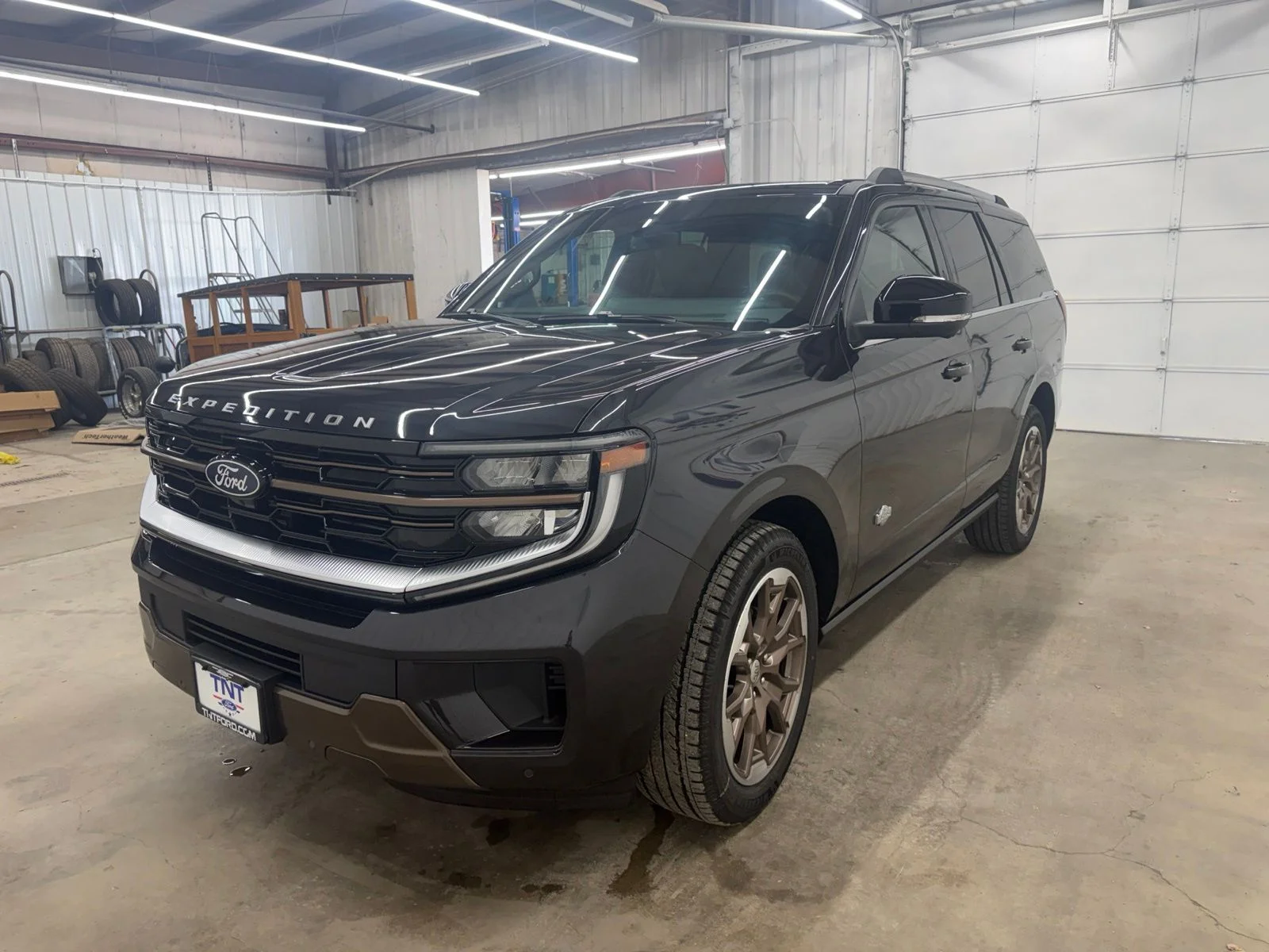 New 2027 Dark Matter Gray Metallic Ford King Ranch® image 4