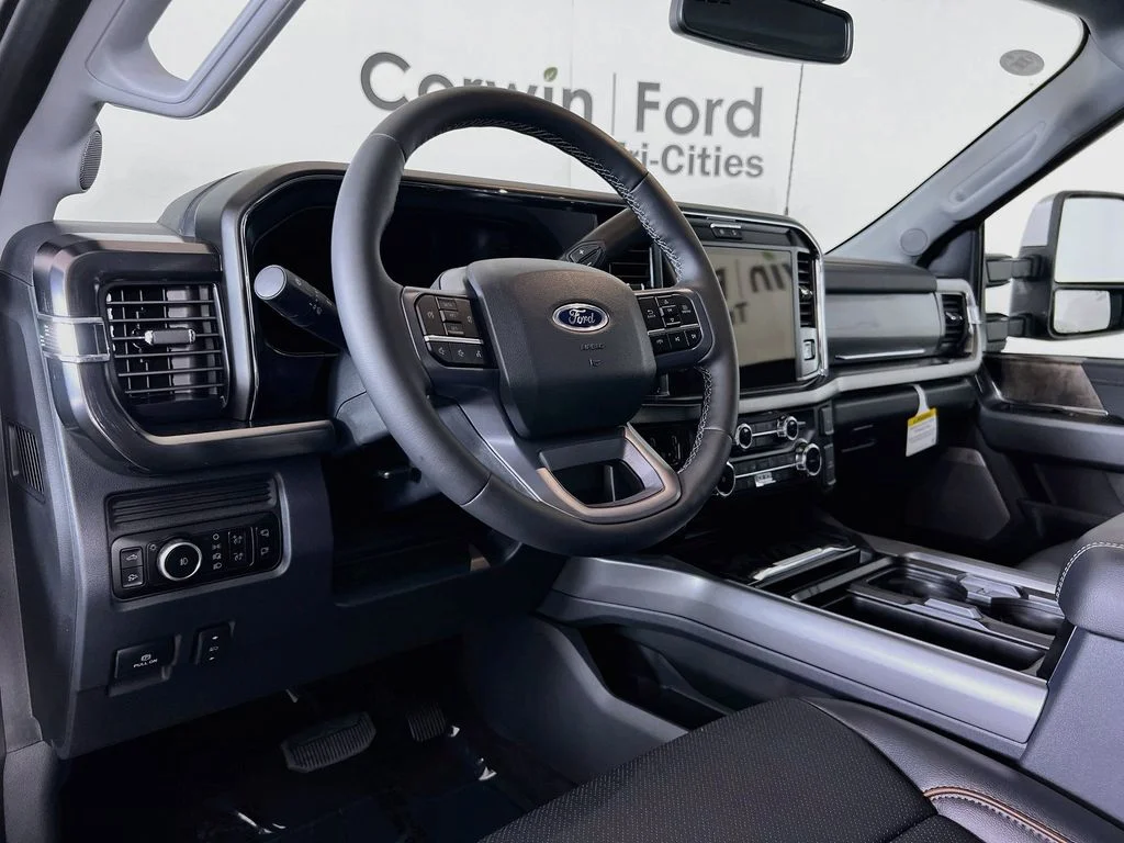New 2026 Carbonized Gray Metallic Ford Lariat image 3