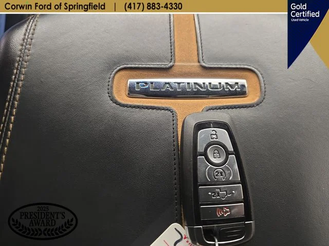 Certified Used 2024 Glacier Gray Metallic Ford Platinum image 34