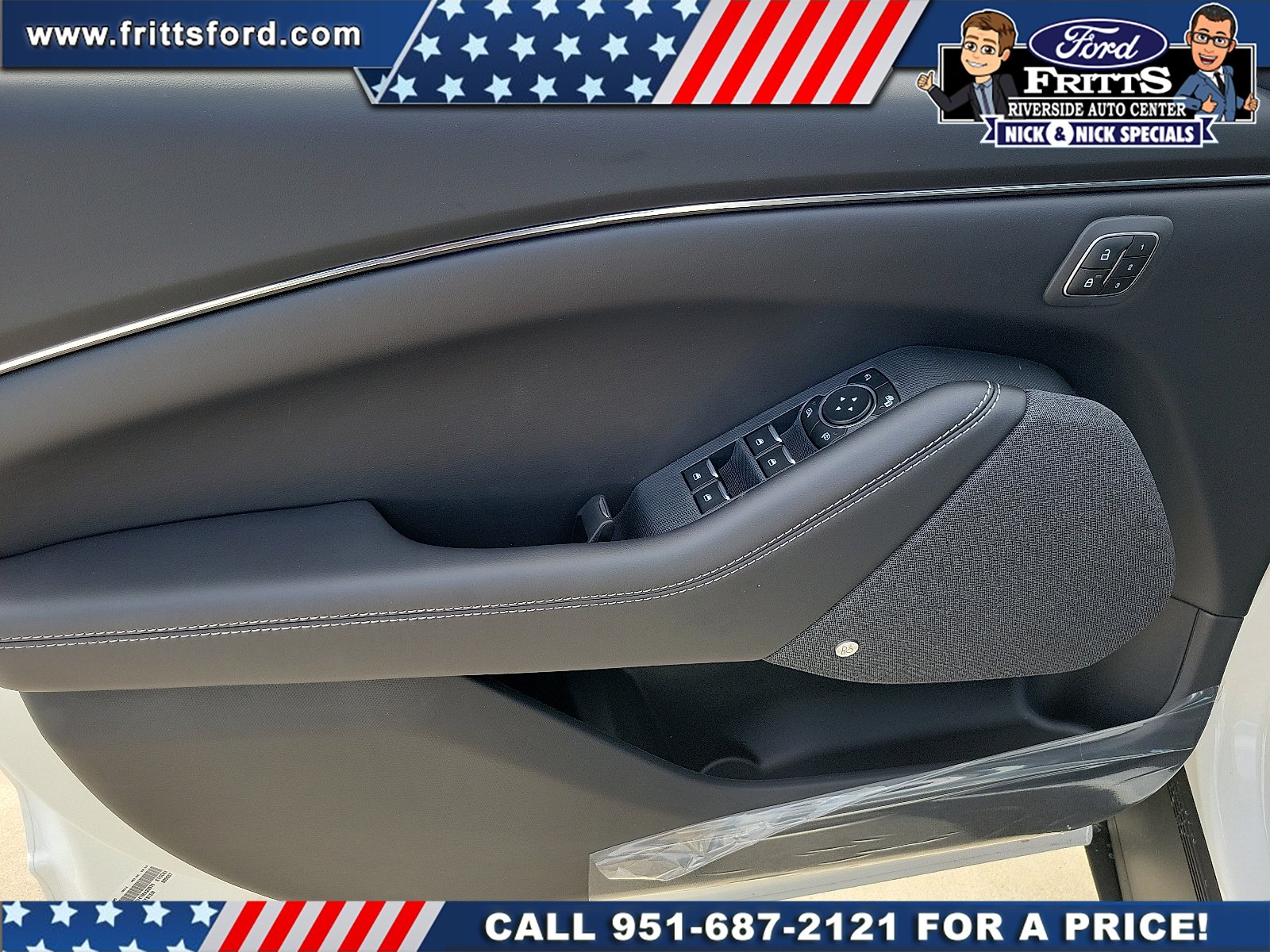 New 2026 Star White Metallic Tri-coat Ford Premium image 14