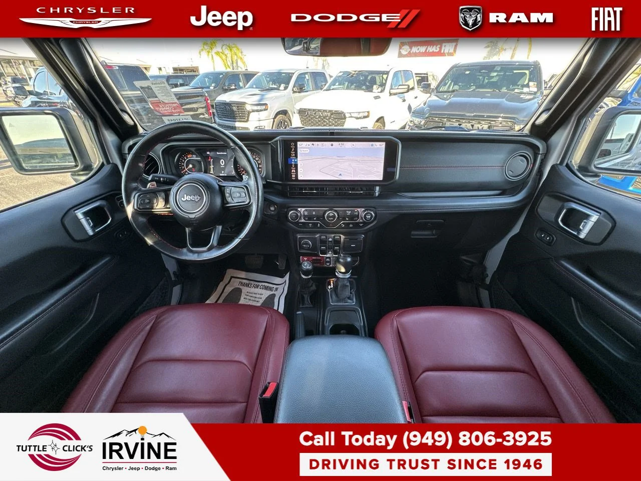 Used 2024 Silver Zynith Clearcoat Jeep Rubicon 392 image 2
