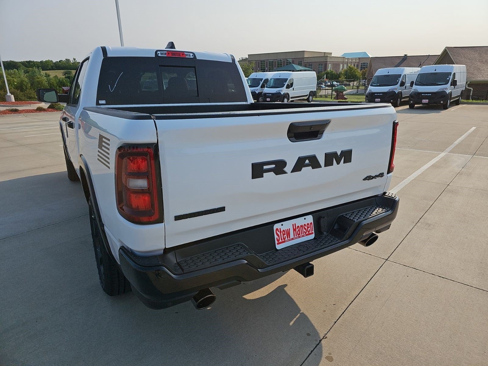 New 2026 Bright White Clearcoat Ram Big Horn image 3