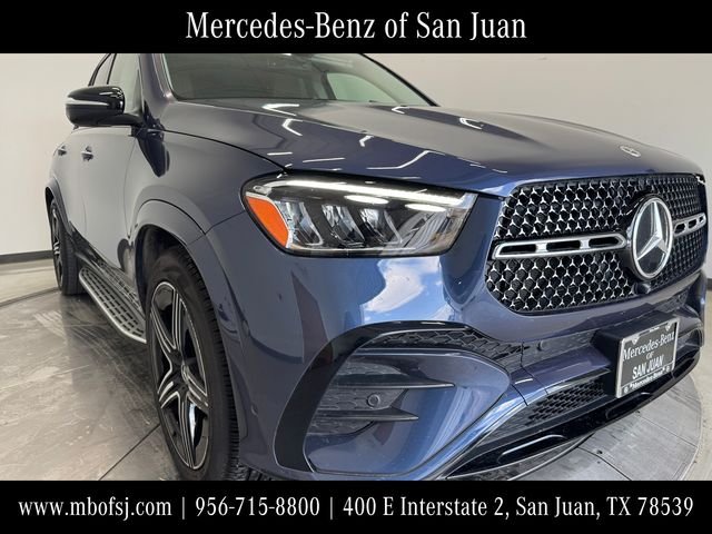 Certified Used 2024 Twilight Blue Metallic Mercedes-Benz GLE 450 image 1