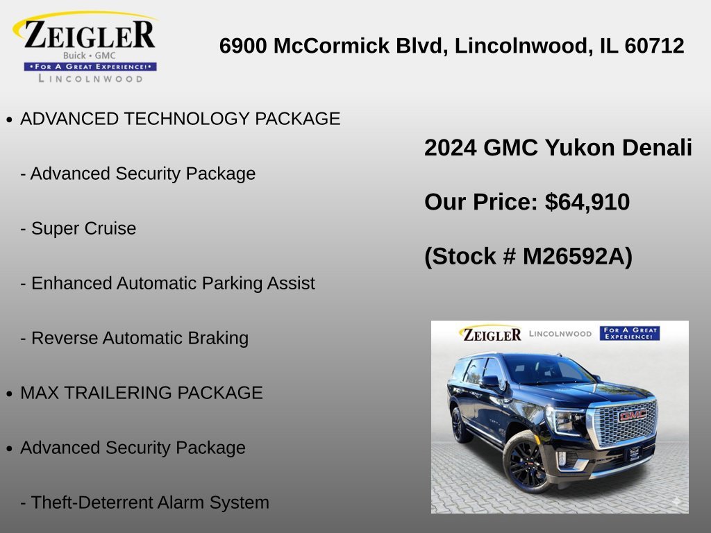 Used 2024 Onyx Black GMC Denali image 30
