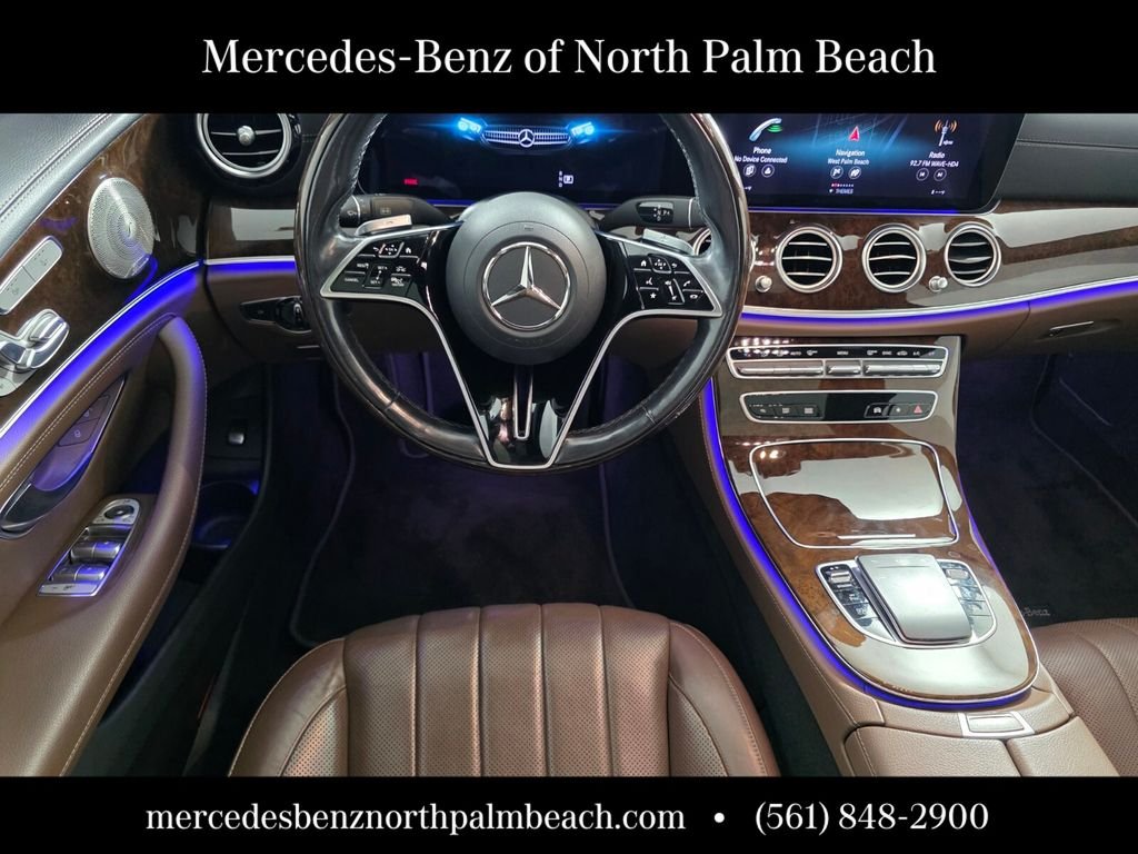 Certified Used 2021 Black Mercedes-Benz E 350 image 13